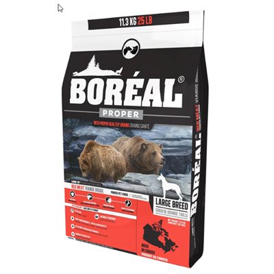 BOREAL PROPER CHIEN GR VIANDE ROUGE - 11.33 KG