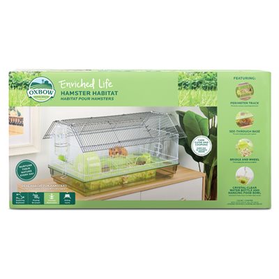 OXBOW HABITAT POUR HAMSTER 24.5x13.6x12.5 OXBOW HABITAT POUR HAMSTER 24.5x13.6x12.5